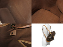 Load image into Gallery viewer, LOUIS VUITTON ルイヴィトン モノグラム モンスリMM バックパック M51136 ブラウン リュック 美品 中古 63899
