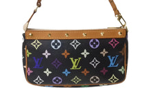 Load image into Gallery viewer, LOUIS VUITTON ルイヴィトン モノグラムマルチ ポシェット アクセソワ―ル M92648 村上隆 ブラック 美品 中古 63900