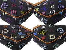Load image into Gallery viewer, LOUIS VUITTON ルイヴィトン モノグラムマルチ ポシェット アクセソワ―ル M92648 村上隆 ブラック 美品 中古 63900