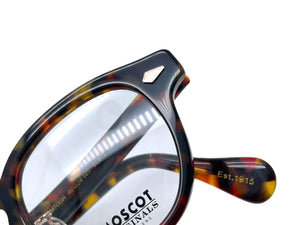 同じく同様 MOSCOT モスコット LEMTOSH レムトッシュ 伊達眼鏡 110325298 アセテート ブラウン サイズ46◻︎24-145 中古 63910 