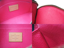 Load image into Gallery viewer, LOUIS VUITTON ルイヴィトン × 村上隆 ポーチ ポシェットコスメティック M47355 ブラック マルチカラー 美品 中古 63911