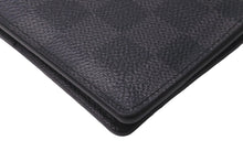 Load image into Gallery viewer, LouisVuitton ルイヴィトン カードケース ダミエ オーガナイザー ドゥ ポッシュ イニシャル入り ブラック N63143 美品 63913