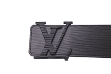 Load image into Gallery viewer, 極美品 LouisVuitton ルイヴィトン サンチュール LVイニシャル ベルト エピ M9229 110220 カーフレザー ブラック 中古 63914