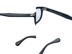 同じく同様 MOSCOT モスコット LEMTOSH レムトッシュ 伊達眼鏡 110184616 アセテート ブラック サイズ46◻︎24-145 中古 63915 