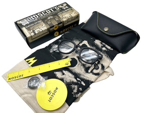 同じく同様 MOSCOT モスコット LEMTOSH レムトッシュ 伊達眼鏡 110184616 アセテート ブラック サイズ46◻︎24-145 中古 63915 