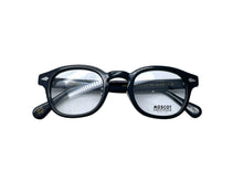 画像をギャラリービューアに読み込む, MOSCOT モスコット LEMTOSH レムトッシュ 伊達眼鏡 110383040 アセテート ブラック サイズ46◻︎24-145 美品 中古 63917 