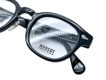 画像をギャラリービューアに読み込む, MOSCOT モスコット LEMTOSH レムトッシュ 伊達眼鏡 110383040 アセテート ブラック サイズ46◻︎24-145 美品 中古 63917 