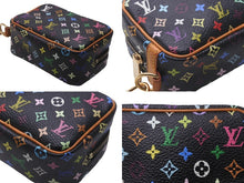 Load image into Gallery viewer, LOUISVUITTON ルイヴィトン トゥルース ワピティ ポーチ M58034 FL0076 ブラック マルチカラー ゴールド金具 美品 中古 63920