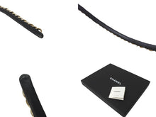 Load image into Gallery viewer, CHANEL シャネル ヘアアクセサリー カチューシャ ヘア アクセサリー B21 S ゴールド金具 美品 中古 63921