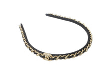 Load image into Gallery viewer, CHANEL シャネル ヘアアクセサリー カチューシャ ヘア アクセサリー B21 S ゴールド金具 美品 中古 63921
