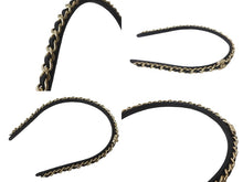 Load image into Gallery viewer, CHANEL シャネル ヘアアクセサリー カチューシャ ヘア アクセサリー B21 S ゴールド金具 美品 中古 63921