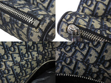 Load image into Gallery viewer, Dior ディオール サドルバッグ ボディバッグ 1ADP0093YKY オブリーク ベージュネイビー シルバー金具 美品 中古 63924