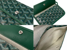 Load image into Gallery viewer, 新品同様 GOYARD ゴヤール サン・ルイPM トートバッグ STLOUIPMLTY09CL09P PVCコーティングキャンバス グリーン 中古 63936