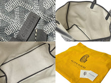 Load image into Gallery viewer, 新品同様 GOYARD ゴヤール サン・ルイPM トートバッグ STLOUIPMLTY51CL51P PVC コーティングキャンバス グレー 中古 63937