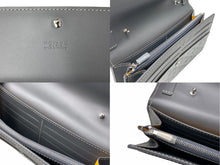 Load image into Gallery viewer, 新品同様 GOYARD ゴヤール ヴァレンヌポーチウォレット 長財布 VAREN3MMLTY51CL51P PVCコーティングキャンバス グレー 中古 63938