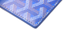 Load image into Gallery viewer, 新品未使用 GOYARD ゴヤール サンシュルピス カードケース ブルー STSULPPMLTY08CL08X ロゴ 小物 カーフスキン 中古 63941