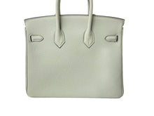 Load image into Gallery viewer, 新品未使用 HERMES エルメス BIRKIN バーキン25 ハンドバッグ グリネヴェ トゴ ゴールド金具 B刻印 中古 63946