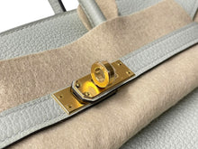 Load image into Gallery viewer, 新品未使用 HERMES エルメス BIRKIN バーキン25 ハンドバッグ グリネヴェ トゴ ゴールド金具 B刻印 中古 63946