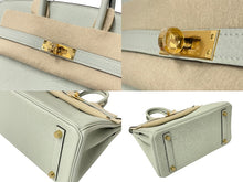 Load image into Gallery viewer, 新品未使用 HERMES エルメス BIRKIN バーキン25 ハンドバッグ グリネヴェ トゴ ゴールド金具 B刻印 中古 63946