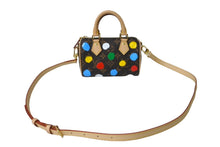 Load image into Gallery viewer, 極美品 LOUISVUITTON ルイヴィトン 草間彌生 ナノスピーディー 2WAYミニハンドバッグ M81979 中古 63953