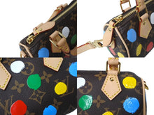 Load image into Gallery viewer, 極美品 LOUISVUITTON ルイヴィトン 草間彌生 ナノスピーディー 2WAYミニハンドバッグ M81979 中古 63953