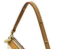 画像をギャラリービューアに読み込む, 極美品 LOUIS VUITTON ルイヴィトン 村上隆 ポシェットアクセソワール マルチカラー ホワイト M92649 中古 63954