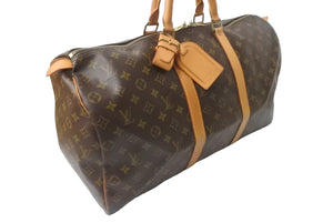LOUIS VUITTON ルイヴィトン キーポル50 ボストンバッグ M41426 モノグラム 良品 中古 63956