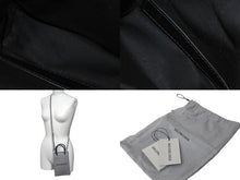 Load image into Gallery viewer, 極美品 BALENCIAGA バレンシアガ ショルダーバッグ ショッピング フォンホルダーバッグ グレー レザー 593826 シルバー金具 中古 63957