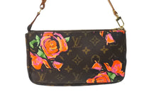 Load image into Gallery viewer, LOUIS VUITTON ルイヴィトン モノグラムローズ ポシェット アクセソワ―ル アクセサリーポーチ M48615 薔薇 美品 中古 63961