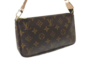 新品同様 LOUIS VUITTON ルイ ヴィトン アクセサリーポーチ ポシェットアクセソワール M51980 モノグラム 中古 63963