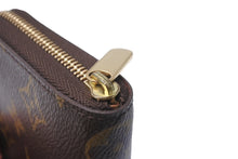 Load image into Gallery viewer, 極美品 LouisVuitton ルイヴィトン ジッピー コインパース 小銭入れ モノグラム M60067 ブラウン ゴールド金具 中古 63968