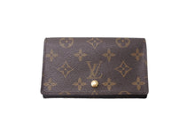 Load image into Gallery viewer, LOUIS VUITTON ルイヴィトン ポルト モネ・ビエ トレゾール 二つ折り財布 モノグラムキャンバス M61730 ブラウン 美品 中古 63969