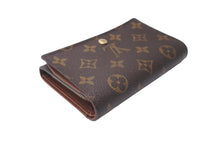 Load image into Gallery viewer, LOUIS VUITTON ルイヴィトン ポルト モネ・ビエ トレゾール 二つ折り財布 モノグラムキャンバス M61730 ブラウン 美品 中古 63969