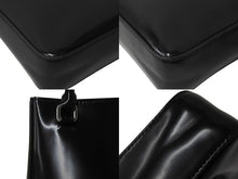 画像をギャラリービューアに読み込む, PRADA プラダ ロゴ スモールトートバッグ トライアングルロゴ ブラッシュドレザー 1BA331 ZO6 F0002 V ブラック 美品 中古 63970 