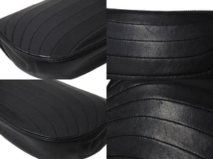 CHANEL シャネル ハーフムーン チェーンミニショルダーバッグ 0番台 ココマーク ラムスキン ブラック ゴールド金具 美品 中古 63979