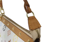 Load image into Gallery viewer, LOUIS VUITTON ルイヴィトン 村上隆 ポシェットアクセソワール マルチカラー ホワイト M92649 美品 中古 63985