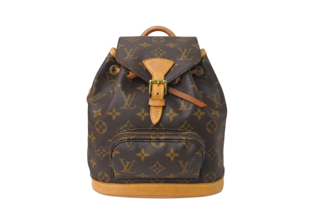 LOUIS VUITTON ルイヴィトン ミニモンスリ リュック M51137 モノグラム 美品 中古 63987