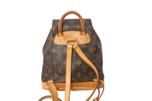画像をギャラリービューアに読み込む, LOUIS VUITTON ルイヴィトン ミニモンスリ リュック M51137 モノグラム 美品 中古 63987