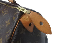 Load image into Gallery viewer, LOUIS VUITTON ルイヴィトン スピーディ25 ハンドバッグ モノグラム M41528 PVC レザー ゴールド金具 美品 中古 63991