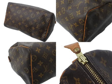 Load image into Gallery viewer, LOUIS VUITTON ルイヴィトン スピーディ25 ハンドバッグ モノグラム M41528 PVC レザー ゴールド金具 美品 中古 63991