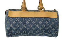 Load image into Gallery viewer, LOUIS VUITTON ルイヴィトン ハンドバッグ ネオスピーディ M95019 モノグラムデニム ゴールド金具 美品 中古 64001