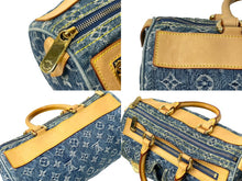 Load image into Gallery viewer, LOUIS VUITTON ルイヴィトン ハンドバッグ ネオスピーディ M95019 モノグラムデニム ゴールド金具 美品 中古 64001