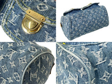 Load image into Gallery viewer, LOUIS VUITTON ルイヴィトン ハンドバッグ ネオスピーディ M95019 モノグラムデニム ゴールド金具 美品 中古 64001