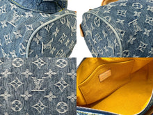 Load image into Gallery viewer, LOUIS VUITTON ルイヴィトン ハンドバッグ ネオスピーディ M95019 モノグラムデニム ゴールド金具 美品 中古 64001