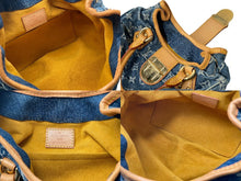 Load image into Gallery viewer, LOUIS VUITTON ルイヴィトン モノグラムデニム プリ―ティ ハンドバッグ ブルー M95020 美品 中古 64002