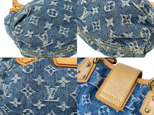 Load image into Gallery viewer, LOUIS VUITTON ルイヴィトン モノグラムデニム プリ―ティ ハンドバッグ ブルー M95020 美品 中古 64002