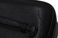 Load image into Gallery viewer, CHANEL シャネル バニティバッグ ココマーク 3番台 キャビアスキン ブラック ゴールド金具 横長 イタリア製 美品 中古 64008