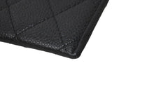 Load image into Gallery viewer, CHANEL シャネル キャビアスキン カードケース ココマーク 14番台 ブラック シルバー金具 美品 中古 64033