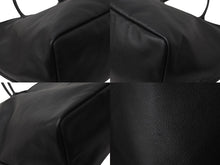 Load image into Gallery viewer, 極美品 GOYARD ゴヤール サック アンジュGM トートバッグ リバーシブル ポーチ付き キャンバス カーフスキン ブラック 中古 64036