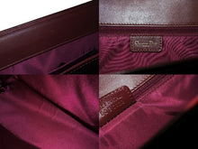 Load image into Gallery viewer, Christian Dior クリスチャンディオール ハンドバッグ トロッター柄 B0B 0022 キャンバス レザー レッド 美品 中古 64041